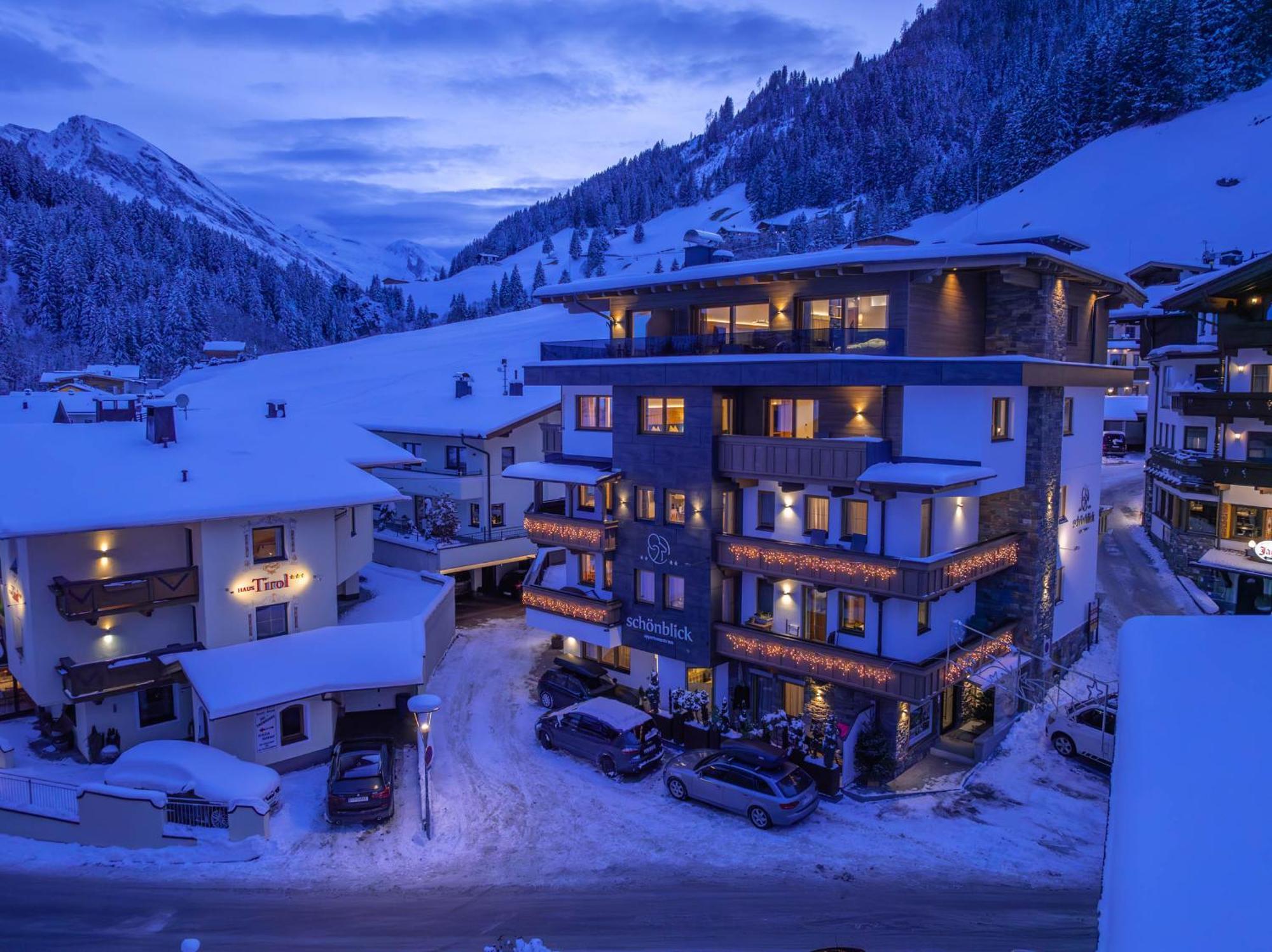 Schoenblick Appartements Tux Exterior foto